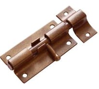 Шпингалет DOMART ШП-60 коричневый металлик 4607111621726