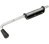 Засов с пружиной DOMART 400 мм мод.5 черный 4620031744979