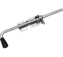 Засов с пружиной DOMART 400 мм (с проушиной) цинк 4660046012557