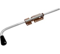 Засов с пружиной DOMART 500 мм мод.3 коричневый металлик 4620031744368