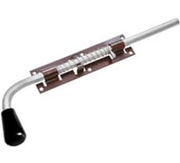 Засов с пружиной DOMART ЗСП-400 мод.2 медь антик 4620007786293