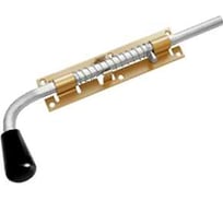 Засов с пружиной DOMART ЗСП-300 мод.2 золото 4620007787429