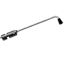 Засов с пружиной DOMART 600 мм мод.3 черный 4620031744474