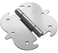 Петля фигурная DOMART 130x140 хром 4620007785012