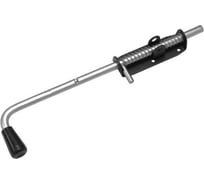 Засов с пружиной DOMART 500 мод.5 (с проушиной) черный 4660046013493