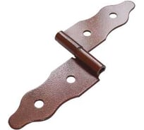 Петля фигурная DOMART 90x260 левая медь антик 4620007780161