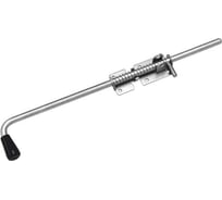 Засов с пружиной DOMART 600 мм (с проушиной) цинк 4660046012595