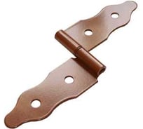 Петля фигурная DOMART 90x260 левая коричневый металлик 4620007780154