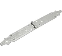 Петля фигурная DOMART 200x200 /кованая/ черненое серебро серия Суздаль 4660046006280