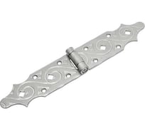 Петля фигурная DOMART 140x140 /кованая/ черненое серебро серия Ярославль 4660046008932