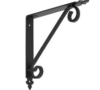 Кронштейн DOMART фигурный "Готика" 230x230 черный 4660046021993