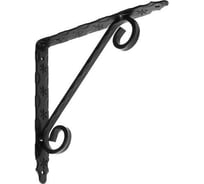 Кронштейн DOMART 225x225 мод.1 /кованый/ черный серия Кострома 4660046013004