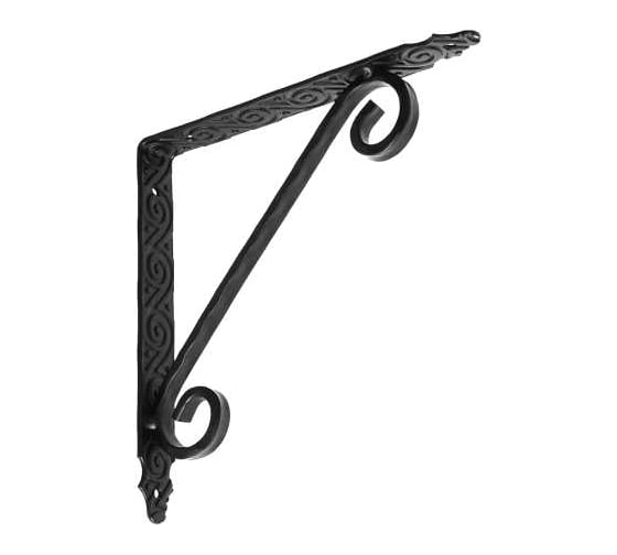 Кронштейн DOMART 225x225 мод.1 /кованый/ черный серия Ярославль 4660046012922 1