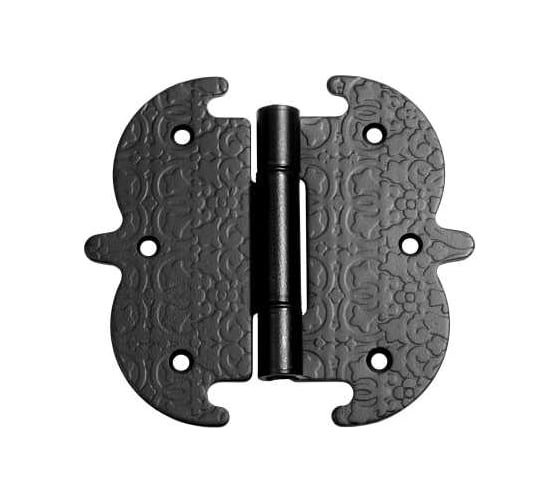 Петля фигурная DOMART 130x140 /кованая/ черный серия Суздаль 4660046002787 1