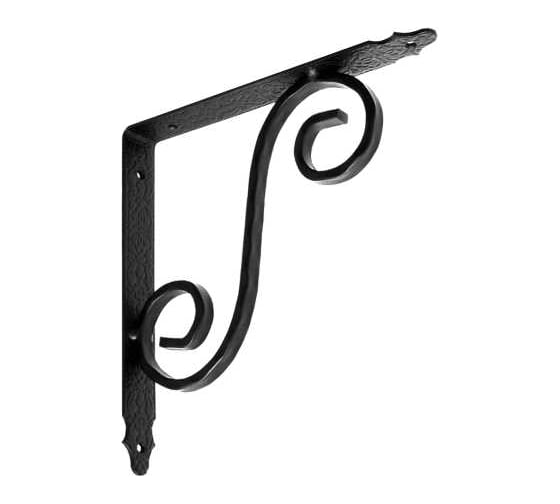 Кронштейн DOMART 225x225 мод.3 /кованый/ черный серия Суздаль 4660046012984 1