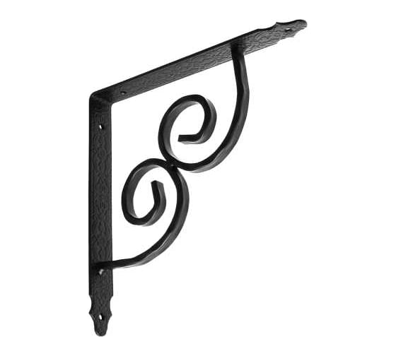 Кронштейн DOMART 225x225 мод.4 /кованый/ черный серия Суздаль 4660046012991 1
