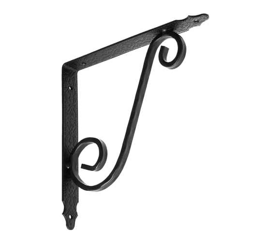 Кронштейн DOMART 225x225 мод.2 /кованый/ черный серия Суздаль 4660046012977 1