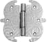 Петля фигурная DOMART 130x140 /кованая/ черненое серебро серия Ярославль 4660046002800 1