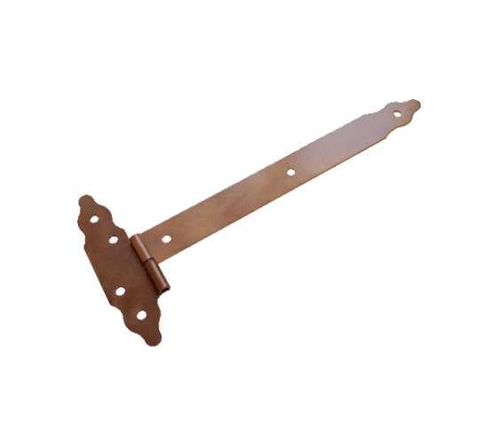 Петля-стрела фигурная DOMART съемная правая ПС-450 коричневый металлик 4660015161064 1