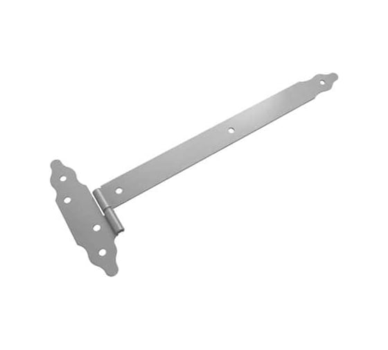 Петля-стрела фигурная DOMART съемная правая ПС-550 серый металлик 4660015161446 1