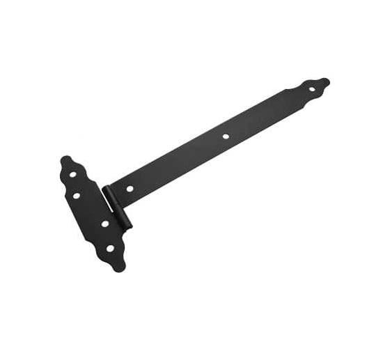 Петля-стрела фигурная DOMART съемная левая ПС-450 черный 4660015162047 1