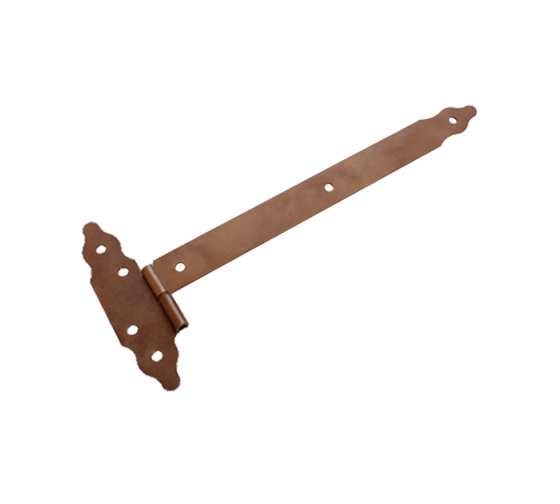 Петля-стрела фигурная DOMART съемная левая ПС-500 коричневый металлик 4660015161149 1