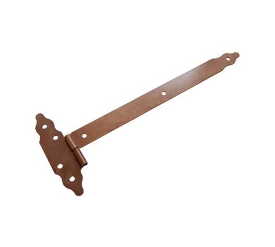 Петля-стрела фигурная DOMART съемная левая ПС-550 коричневый металлик 4660015161330 1