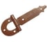 Петля-стрела усиленная DOMART ПСУ-200 (толщ. 5 мм) коричневый металлик 4660015163716 1
