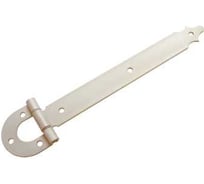 Петля-стрела усиленная DOMART ПСУ-400 (толщ. 5 мм) белый антик 4660015163327