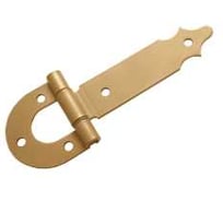 Петля-стрела усиленная DOMART ПСУ-200 (толщ. 5 мм) золото 4660015163730