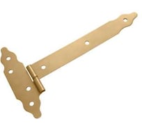 Петля-стрела фигурная DOMART съемная левая ПС-350 золото 4660015160579