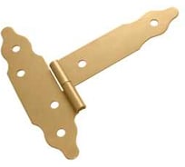 Петля-стрела фигурная DOMART съемная левая ПС-200 золото 4660015160050