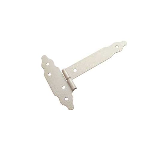 Петля-стрела фигурная DOMART съемная левая ПС-250 белый антик 4660015160135 1