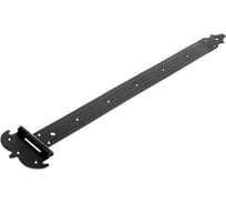 Петля-стрела фигурная DOMART ПС-700 мод.4 /кованая/ черный серия Суздаль 4660046002756