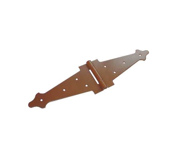 Петля-стрела фигурная DOMART ПС-2x200 коричневый металлик 4620007784886 1