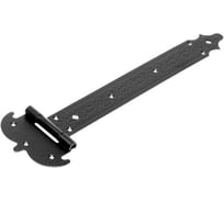 Петля-стрела фигурная DOMART ПС-400 мод.4 /кованая/ черный серия Суздаль 4660046002626