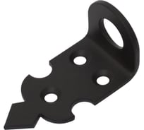 Проушина угловая DOMART "Готика" 60x30x30 черный 4660046022006