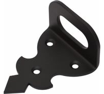 Проушина угловая DOMART "Готика" 75x40x60 черный 4660046021696