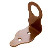 Проушина угловая DOMART 80x80x45 коричневый металлик 4620007787573