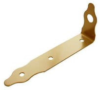 Проушина угловая DOMART 245x100x50 золото 4620007781076