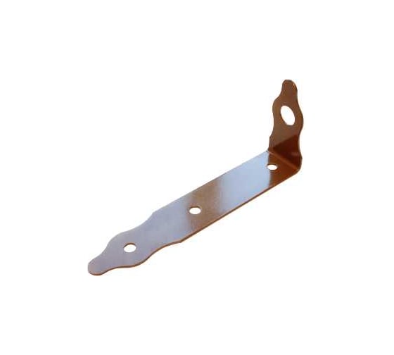 Проушина угловая DOMART 245x100x50 коричневый металлик 4620007781052 1