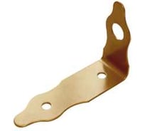 Проушина угловая DOMART 145x100x50 золото 4620007780970