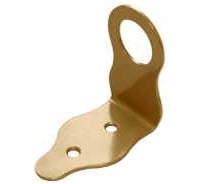 Проушина угловая DOMART 80x80x45 золото 4620007787597