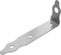 Проушина угловая DOMART 245x100x50 белый 4620007781021