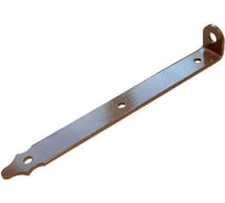 Проушина воротная DOMART 350x45x40 (толщ. 5 мм) коричневый металик 4620007789379