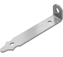 Проушина воротная DOMART 200x45x40 (толщ. 5 мм) серый металлик 4620007789447