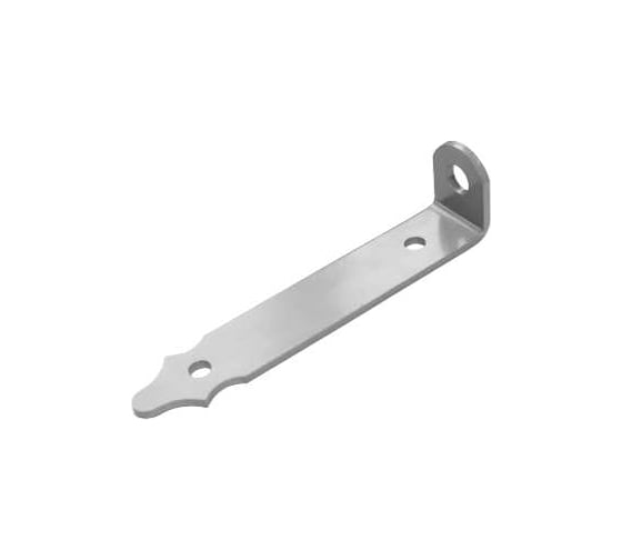 Проушина воротная DOMART 200x45x40 (толщ. 5 мм) серый металлик 4620007789447 1