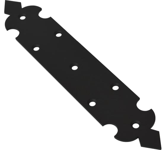 Пластина крепежная DOMART "Готика" 220x40 черный 4660046021740 1