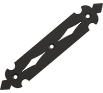 Пластина декоративная DOMART "Готика" 200x35 черный 4660046021757