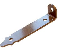 Проушина воротная DOMART 200x45x40 (толщ. 5 мм) коричневый металик 4620007789362